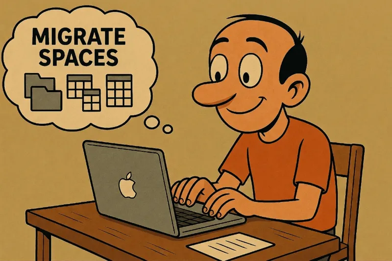 Jorge administrando espacios de nombres en una base de datos PostgreSQL desde código Swift.